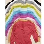 a group of colorful shirts