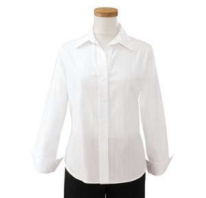 a white shirt on a mannequin