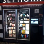 a vending machine with a variety of products