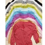 several different colored sweaters