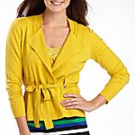 a woman in a yellow jacket