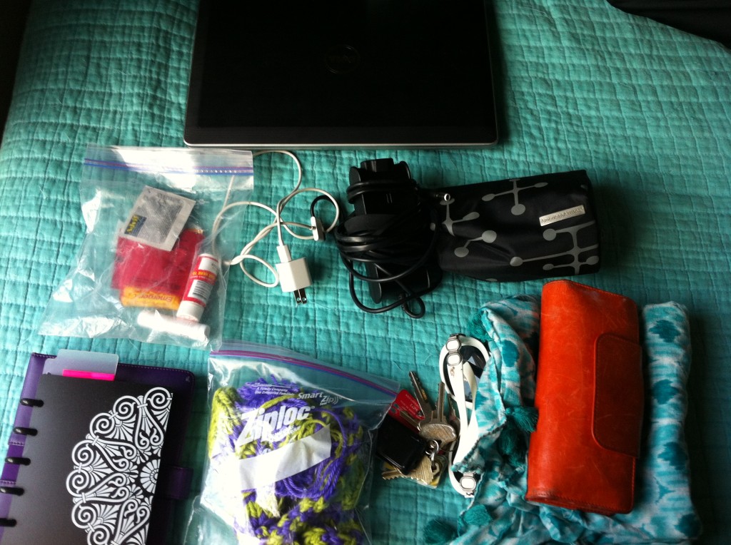 Personal Item Packing List - Road Warriorette