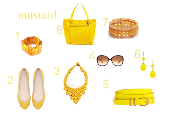mustard accessories