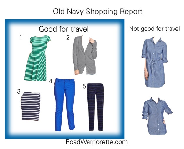 Old Navy shopping report
