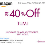 a discount coupon for a clothing store