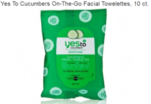 A Yes Face wipes