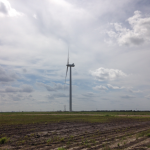 a windmill in a field