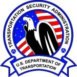 a logo of a transportation security administration
