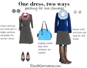 One dress two ways gray