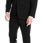 a man in a black suit