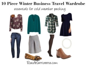 Winter clothes and essentials for cold weather holidays