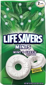 a bag of mints
