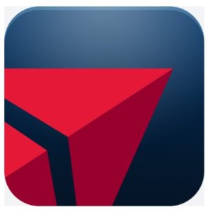 a red and blue logo