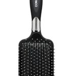 a black and silver hair brush
