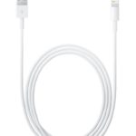 a white cable with a plug